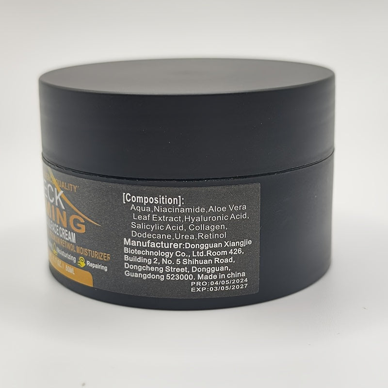 Creme Firmador para Pescoço 50ml - Colagénio e Retinol Anti-Flacidez