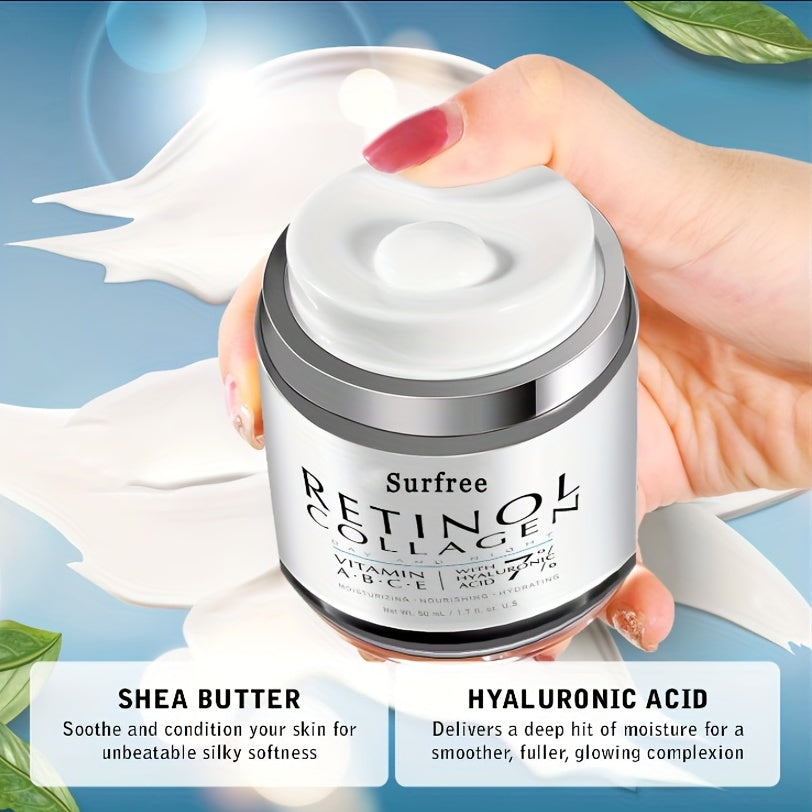 Creme Facial de Retinol 50ml - Dia e Noite com Colagénio e Vitamina C