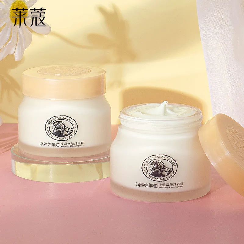 Pack 2 Cremes Faciais LAIKOU - Colagénio e Lanolina Hidratante 90g