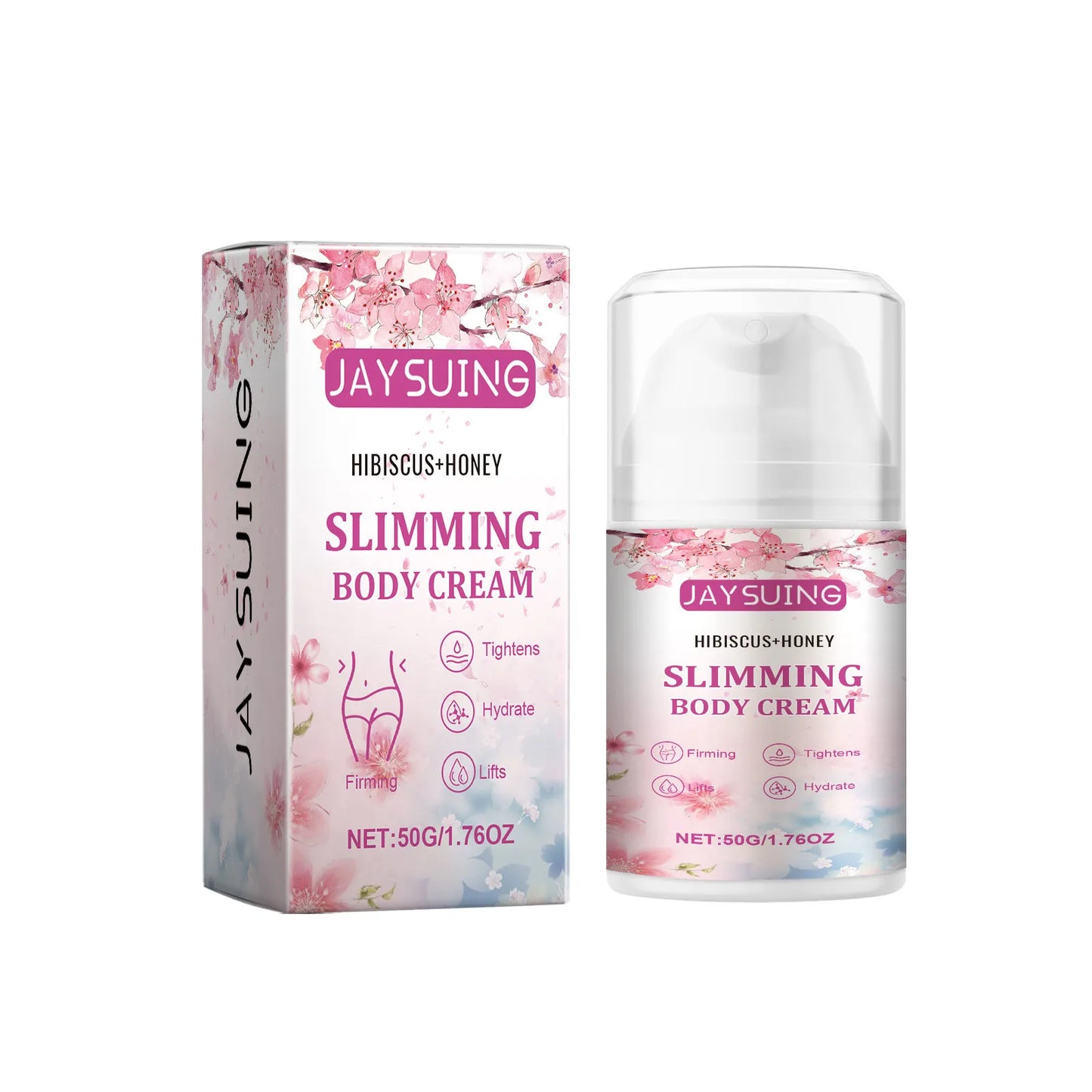Creme Modelador Corporal Anti-Celulite Jaysuing - Queima Gordura e Firma Barriga, Pernas e Braços
