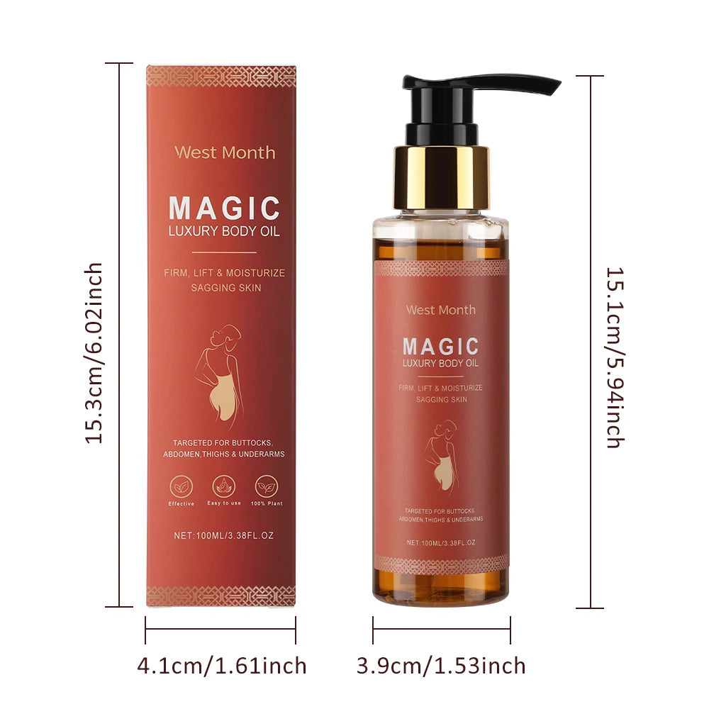 Óleo Corporal Firmador - Hidratação Profunda e Redução de Linhas 100ml