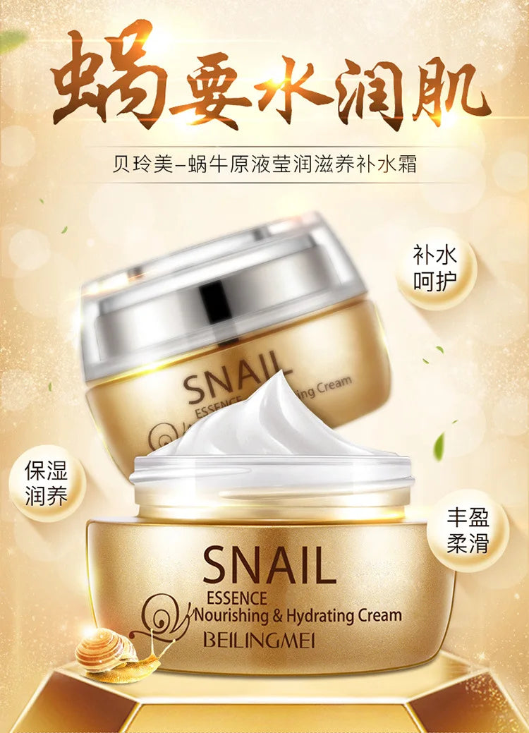 Creme Hidratante Baba de Caracol Original - Nutritivo Regenerador Facial 50g