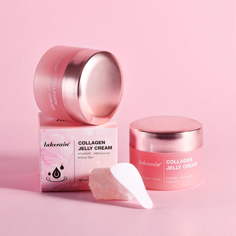 Medicube Collagen Jelly Cream Enhances Skin Barrier Moisture 24-hour Facial Shine Natural Ingredient Korean Face Care Products