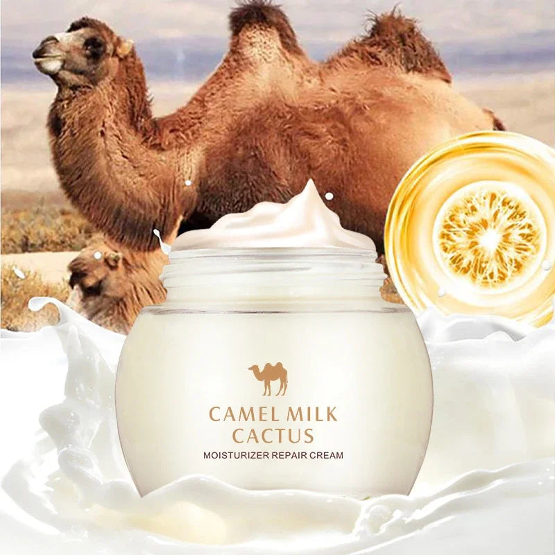 Creme Hidratante Leite de Camelo e Cactus - Nutrição Natural
