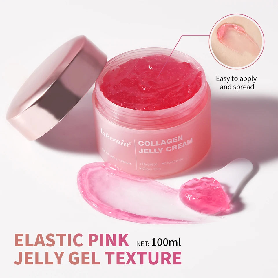 Medicube Collagen Jelly Cream Enhances Skin Barrier Moisture 24-hour Facial Shine Natural Ingredient Korean Face Care Products