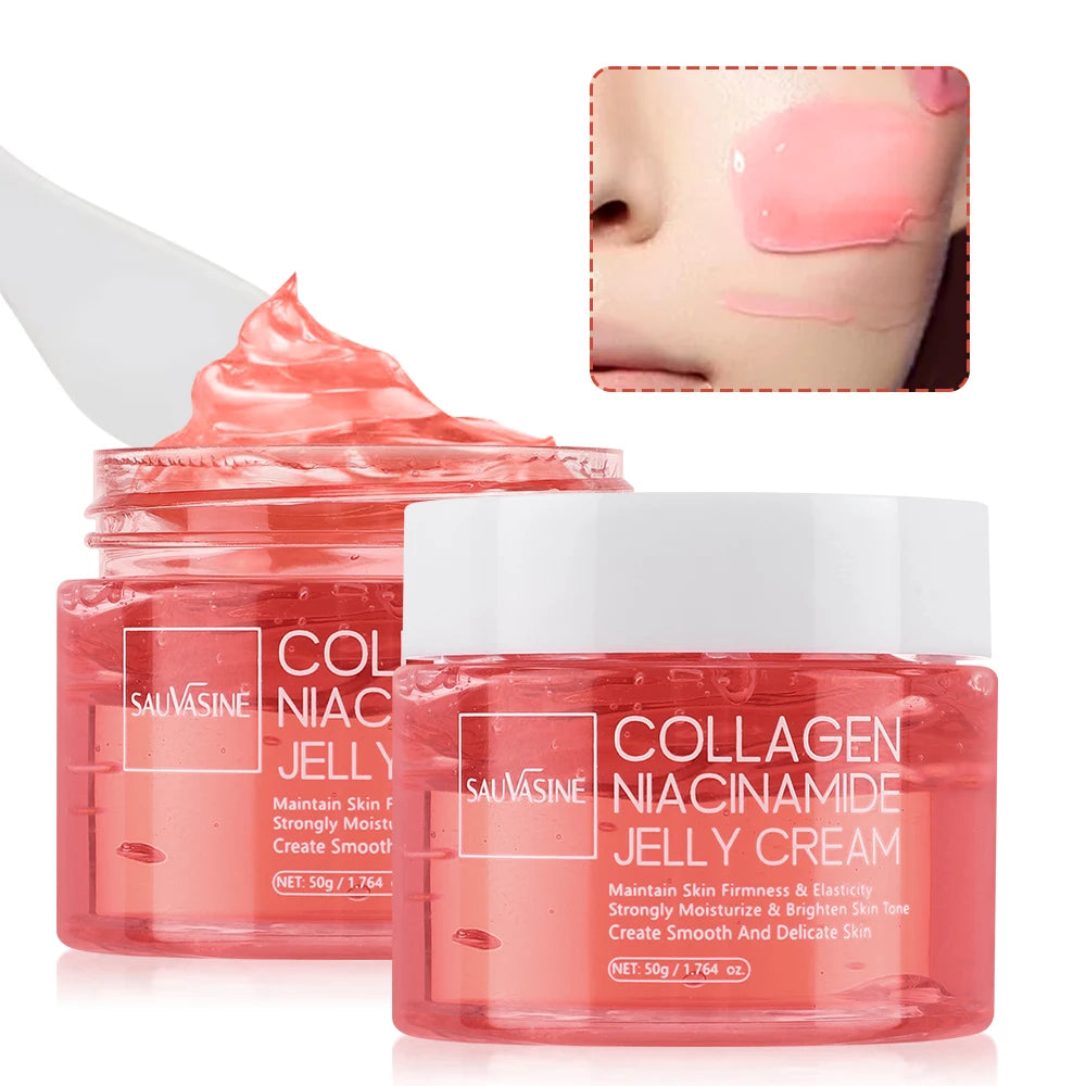 Creme Noturno Coreano com Colagénio e Niacinamida - Hidratação Profunda 50g