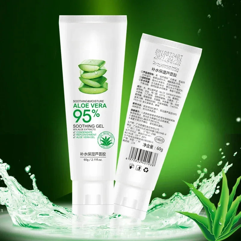 Gel Creme Aloe Vera - Calmante e Reparador Anti-Acne