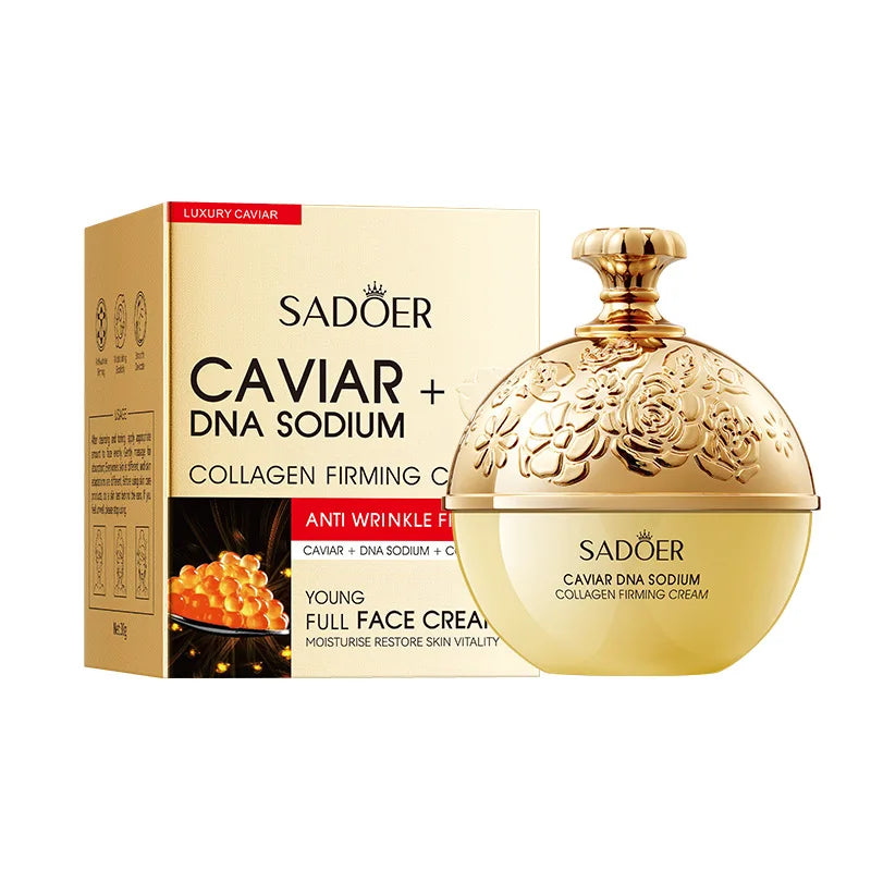 Luxury Caviar Essence Anti-aging Cream Wrinkle Removal Collagen Firming Lifting Elastic Facial Skin Care Korean Cosmetics 30g