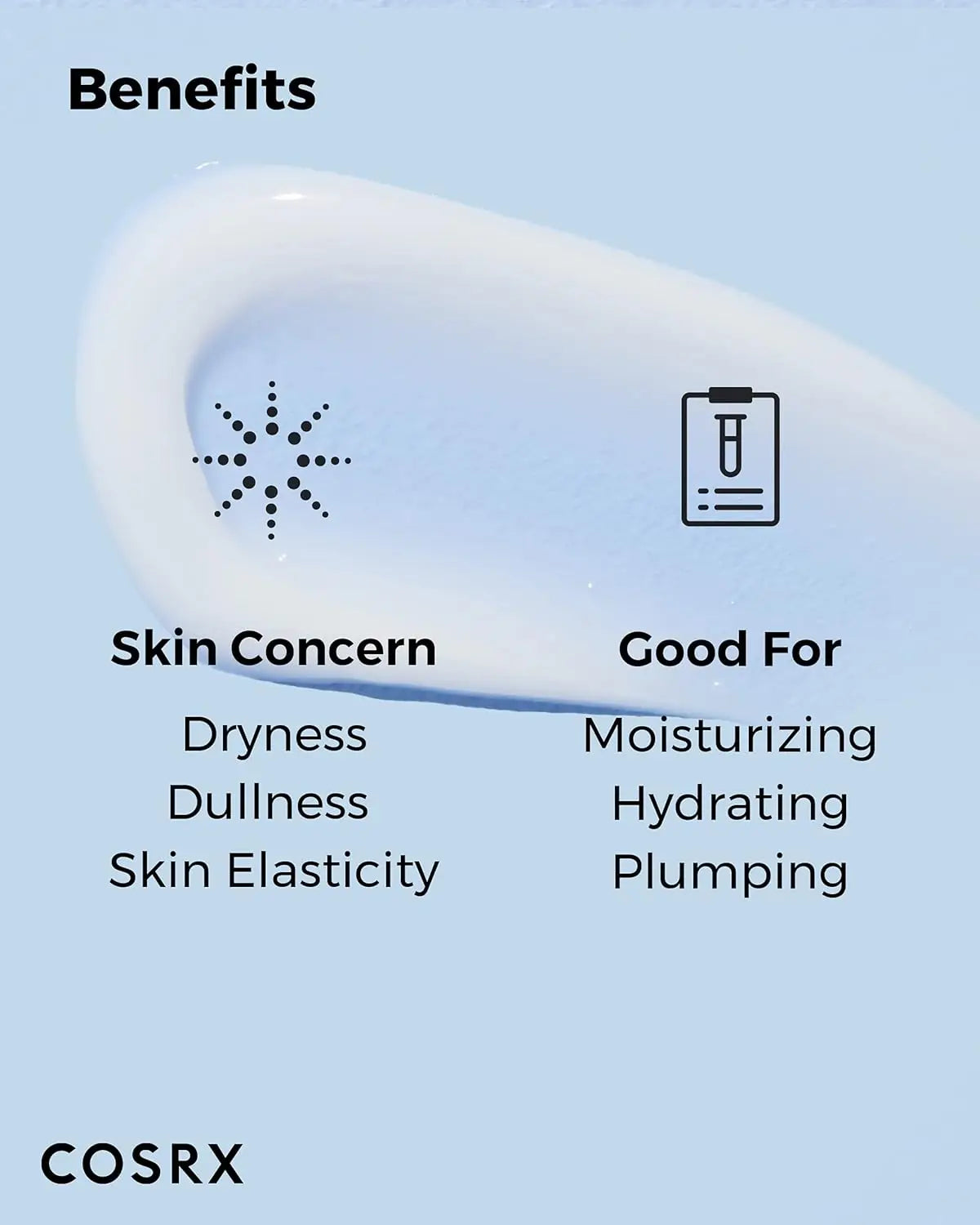 COSRX Creme Hidratante com Ácido Hialurónico 100g - Hidratação Duradoura para Pele Sensível