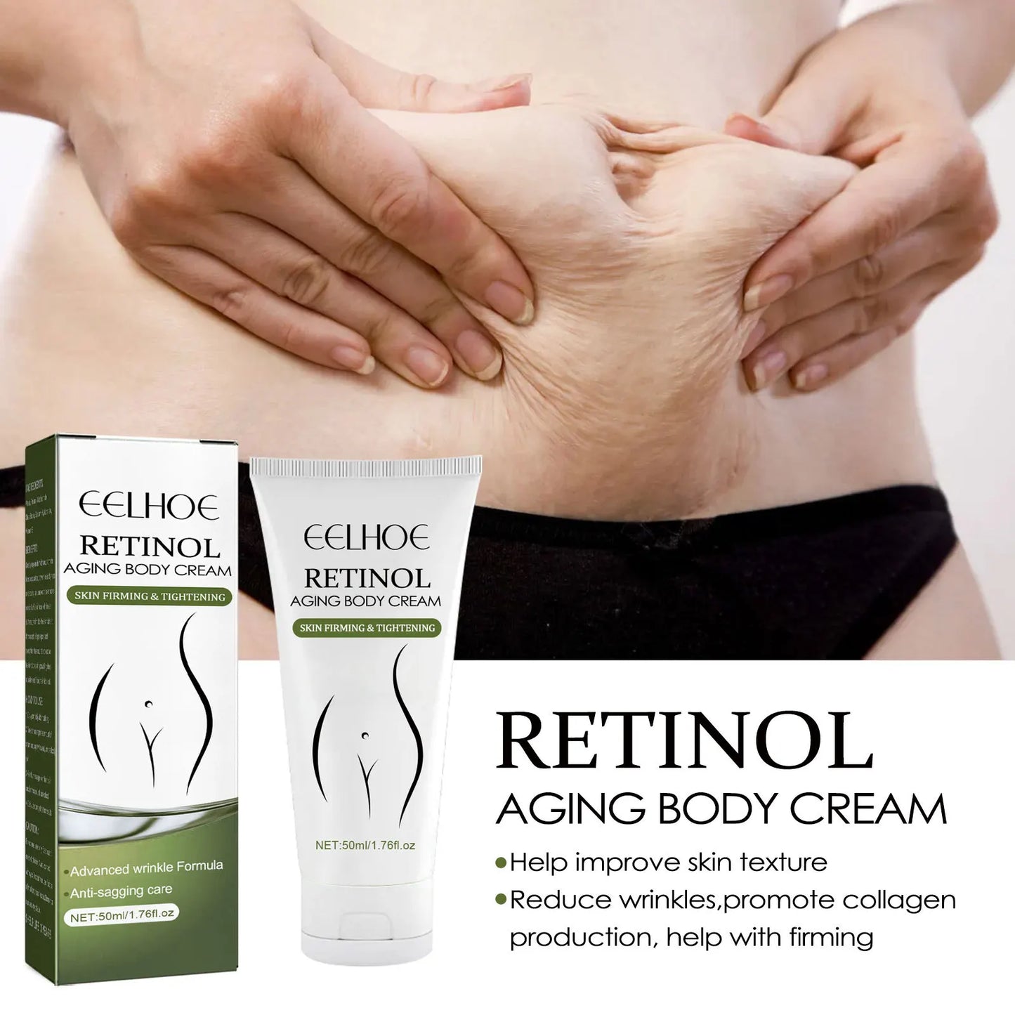 Loção Corporal Anti-Celulite - Firmeza e Hidratação Profunda 50ml