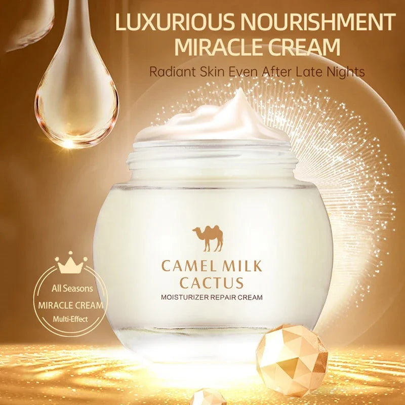 Creme Hidratante Leite de Camelo e Cactus - Nutrição Natural