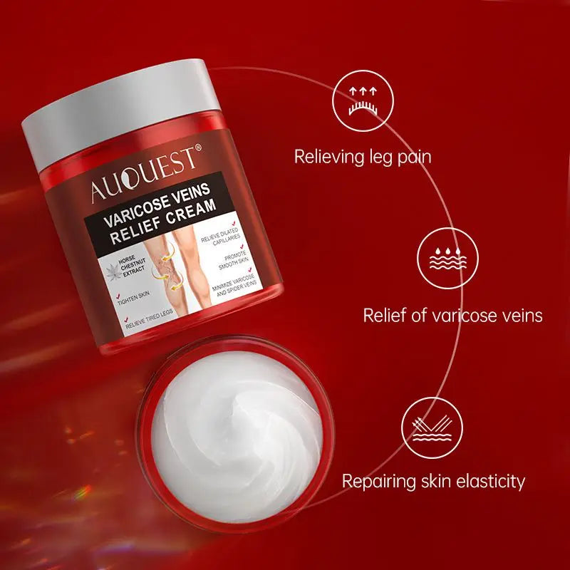 Creme Eficaz Varizes - Alívio Vasculite Flebite Pernas Pés Capilares