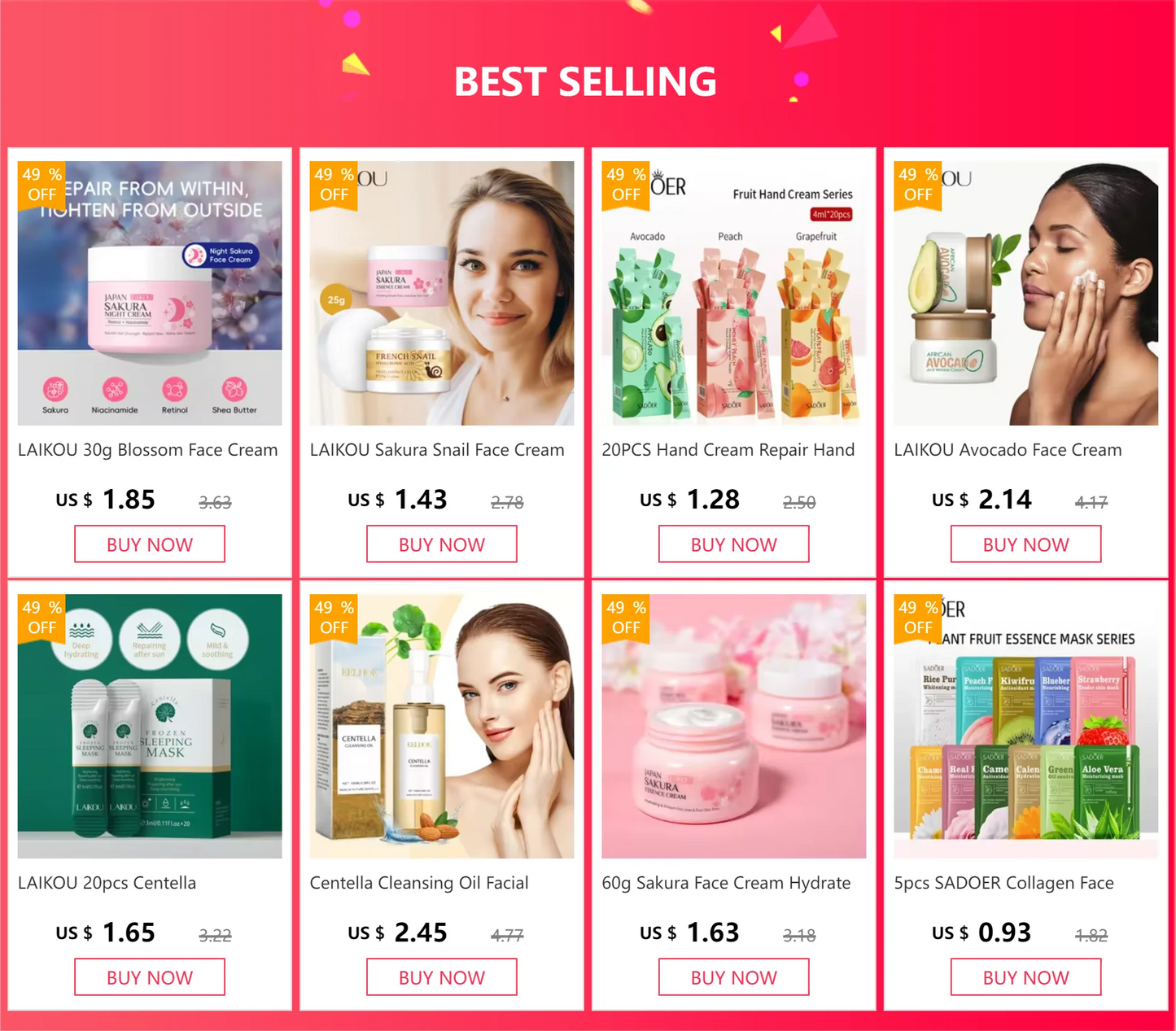 Pack 2 Cremes Faciais LAIKOU - Colagénio e Lanolina Hidratante 90g