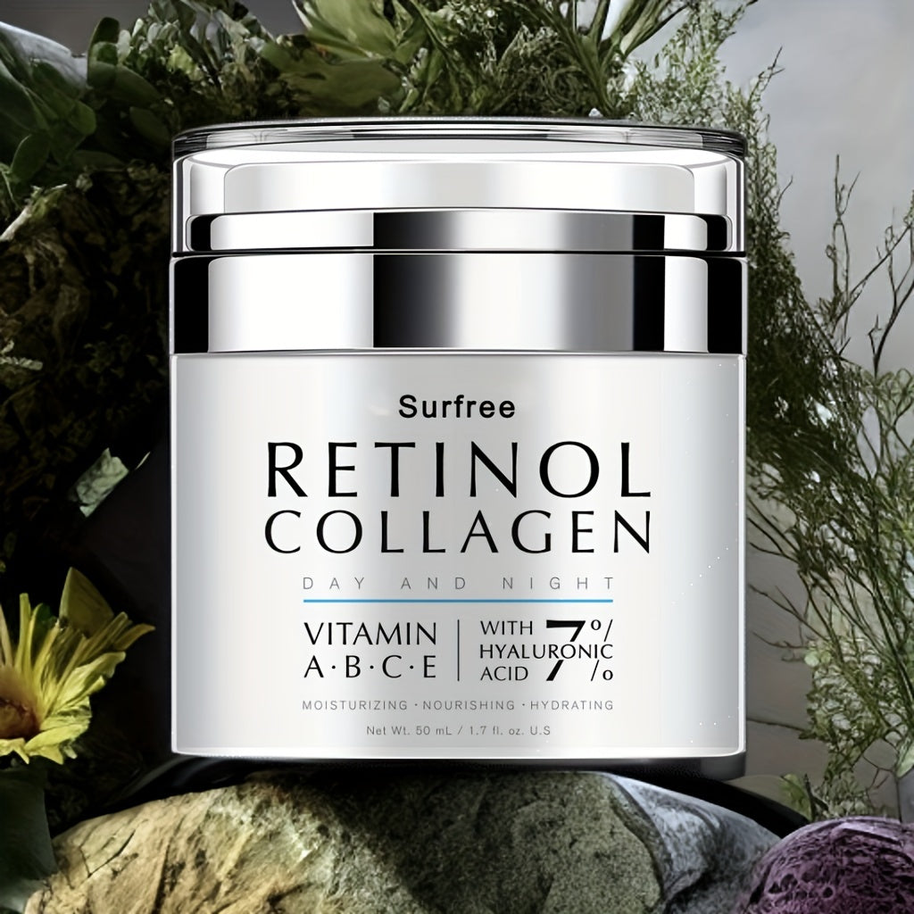 Creme Facial de Retinol 50ml - Dia e Noite com Colagénio e Vitamina C