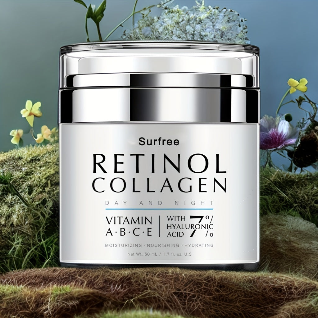 Creme Facial de Retinol 50ml - Dia e Noite com Colagénio e Vitamina C