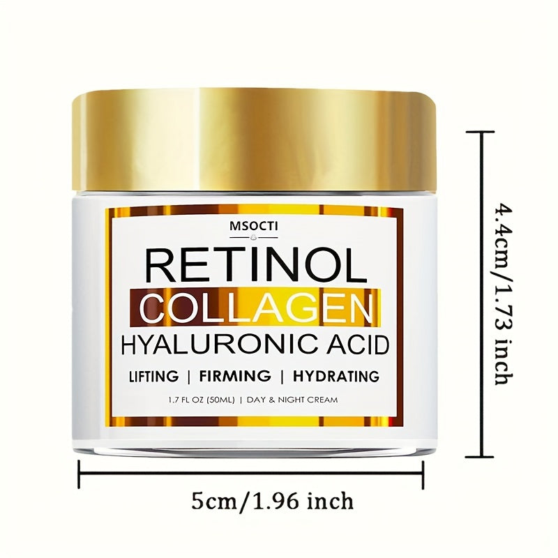 Creme Firmador de Retinol e Colagénio 50ml - Hidratante Dia e Noite