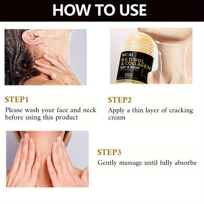 Stick Facial e Pescoço 40g - Retinol e Colagénio Hidratante e Firmador