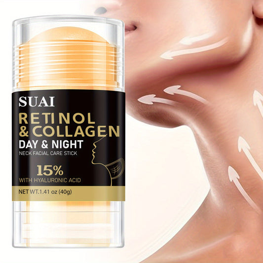 Stick Facial e Pescoço 40g - Retinol e Colagénio Hidratante e Firmador
