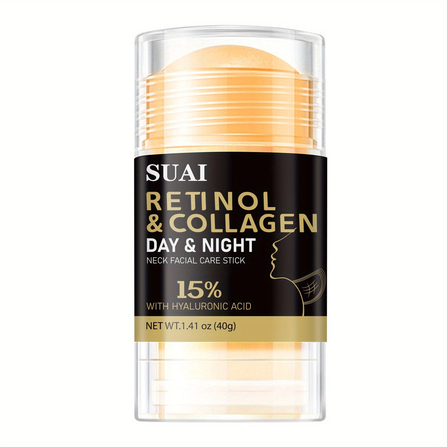 Stick Facial e Pescoço 40g - Retinol e Colagénio Hidratante e Firmador