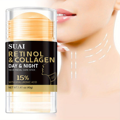 Stick Facial e Pescoço 40g - Retinol e Colagénio Hidratante e Firmador