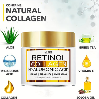 Creme Firmador de Retinol e Colagénio 50ml - Hidratante Dia e Noite