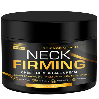 Creme Firmador para Pescoço 50ml - Colagénio e Retinol Anti-Flacidez