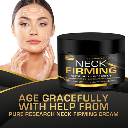 Creme Firmador para Pescoço 50ml - Colagénio e Retinol Anti-Flacidez