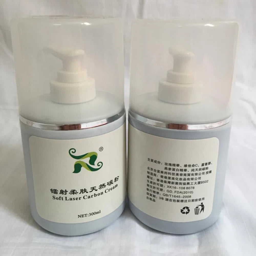 Creme de Carbono Black Doll 300ml - Tratamento Laser Nd:YAG Rejuvenescimento