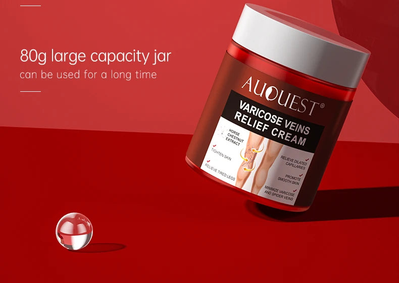 Creme Eficaz Varizes - Alívio Vasculite Flebite Pernas Pés Capilares