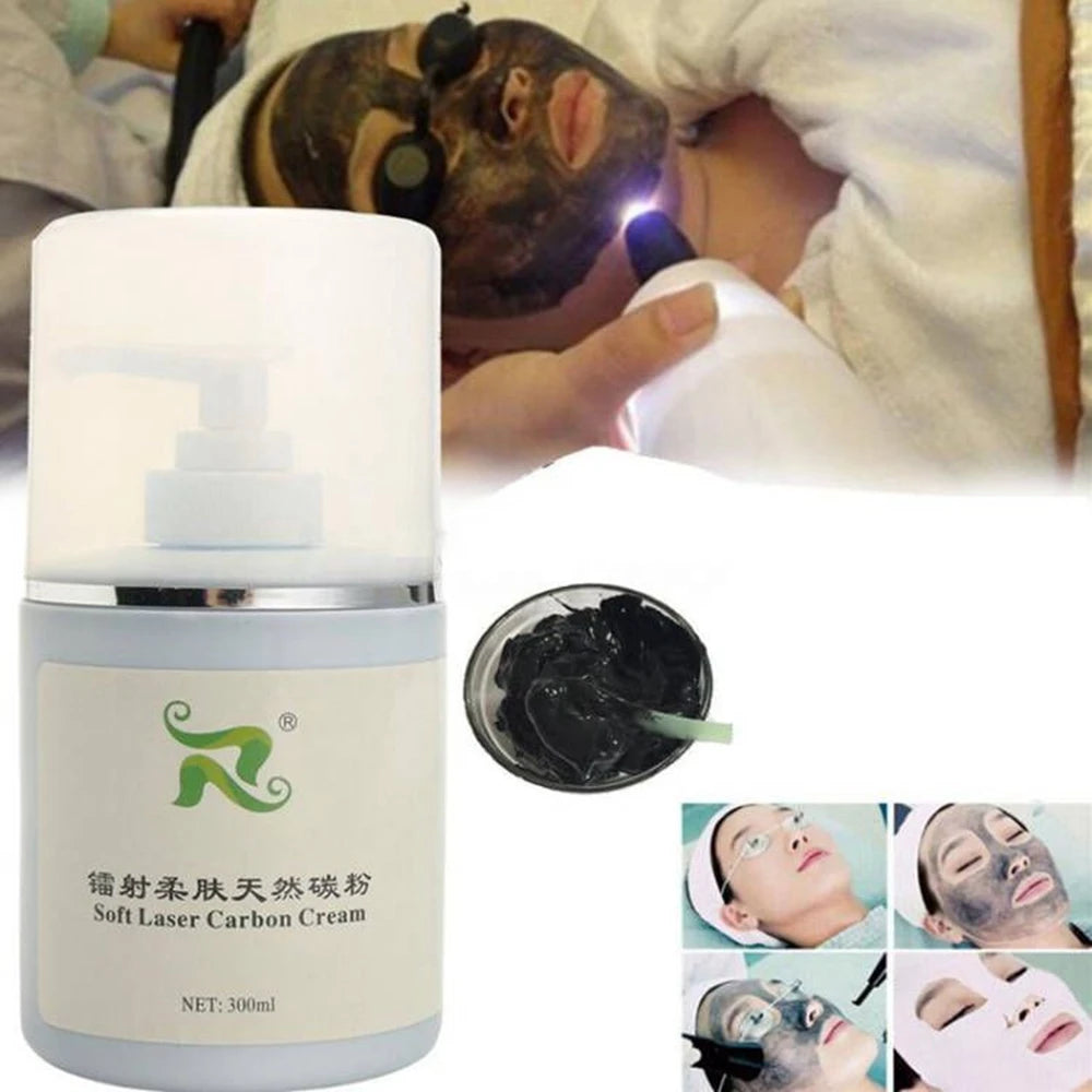 Creme de Carbono Black Doll 300ml - Tratamento Laser Nd:YAG Rejuvenescimento