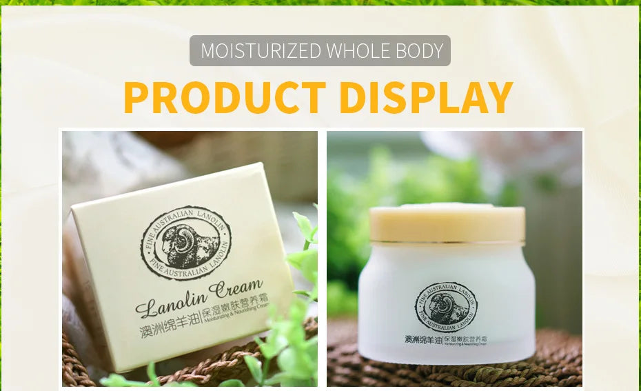 Pack 2 Cremes Faciais LAIKOU - Colagénio e Lanolina Hidratante 90g