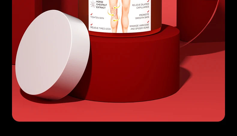 Creme Eficaz Varizes - Alívio Vasculite Flebite Pernas Pés Capilares