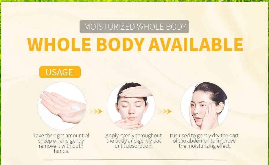 Pack 2 Cremes Faciais LAIKOU - Colagénio e Lanolina Hidratante 90g