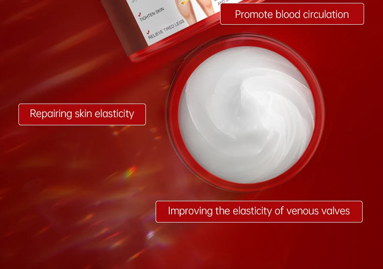 Creme Eficaz Varizes - Alívio Vasculite Flebite Pernas Pés Capilares