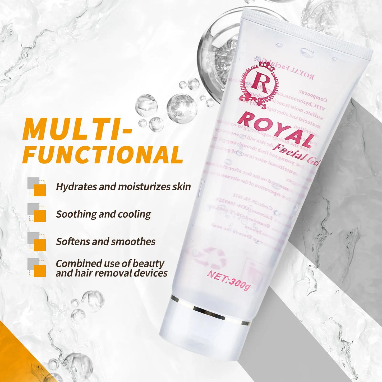 Gel Condutor Multifuncional RF EMS IPL - Emagrecimento Facial Corporal Refrigerante