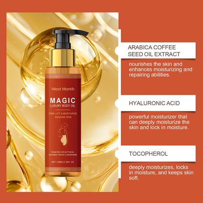Óleo Corporal Mágico de Luxo - Hidratante e Firmador 100ml