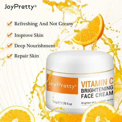 Creme Facial Vitamina C Iluminador - Anti-Idade e Firmeza