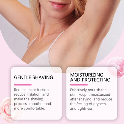 Creme Depilatório Pele Sensível 60g - Suave Indolor Esfoliante Hidratante Pós-Barba