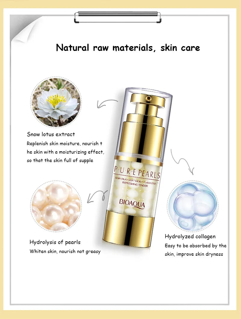 Creme para Olhos BIOAQUA Colagénio - Anti-Olheiras e Bolsas Coreano