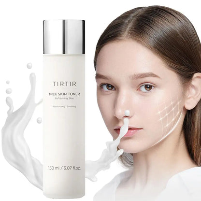 Tónico de Leite Hidratante 150ml - Ilumina e Clareia Pele Sensível com Reparação Suave