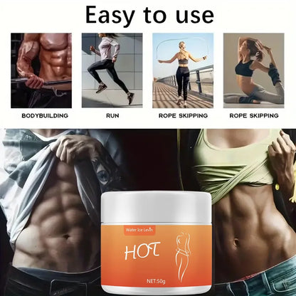 Muscles Massage Cream Enhancing Elasticity of Arms Full Body and Bodybuilding Massage Cream Hot Compress to Tighten Abdominal