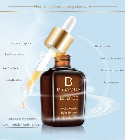 BIOAQUA Sérum de Ácido Hialurónico 30ml - Firmeza, Luminosidade e Hidratação com Colagénio