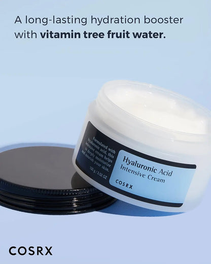 COSRX Creme Hidratante com Ácido Hialurónico 100g - Hidratação Duradoura para Pele Sensível