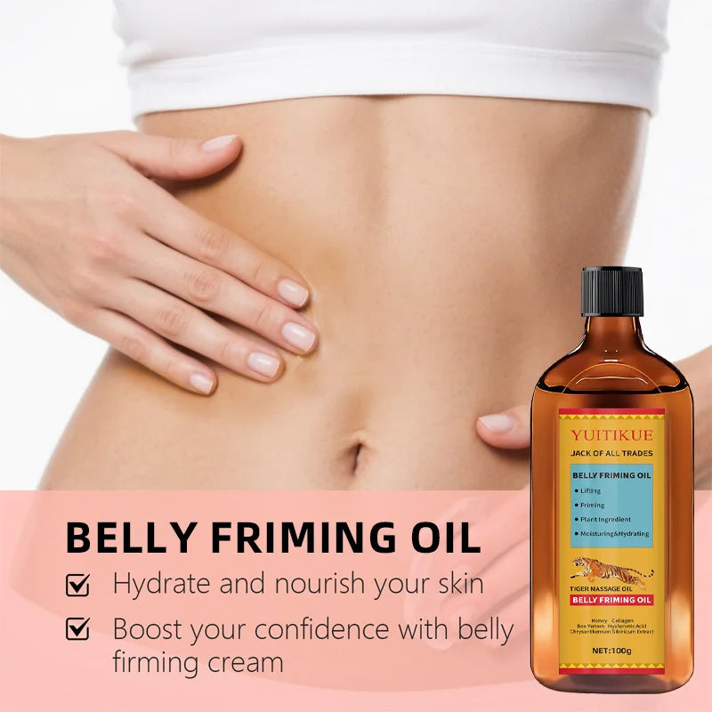 Óleo Firmador para Barriga 100g - Hidratante e Tonificante para Todos os Tipos de Pele