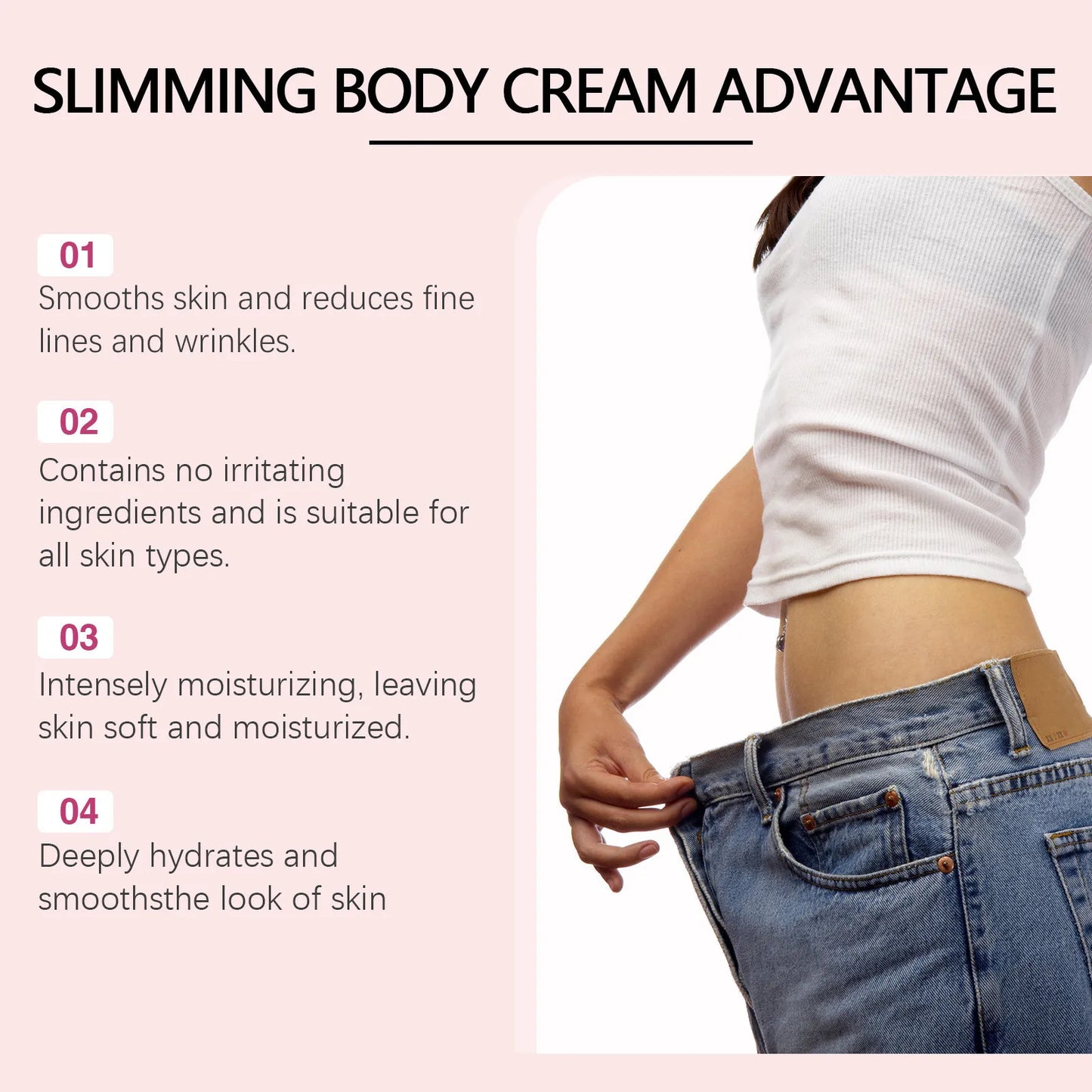 Creme Modelador Corporal Anti-Celulite Jaysuing - Queima Gordura e Firma Barriga, Pernas e Braços