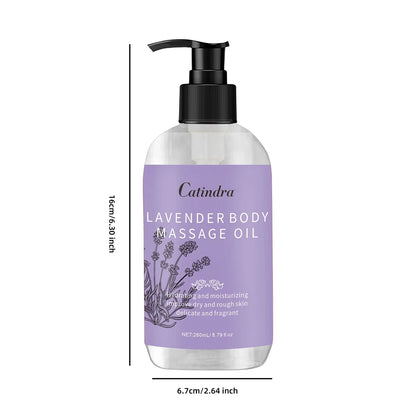 Óleo de Massagem Corporal Lavanda 260ml - Firmador com Colagénio
