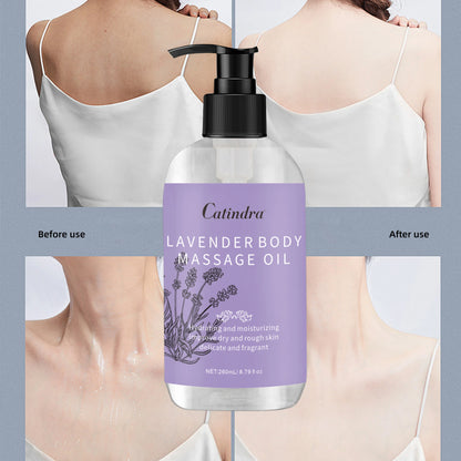 Óleo de Massagem Corporal Lavanda 260ml - Firmador com Colagénio