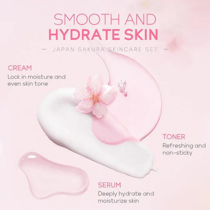 Mega Set Sakura 29 Peças - Kit Completo Limpeza Profunda e Hidratação