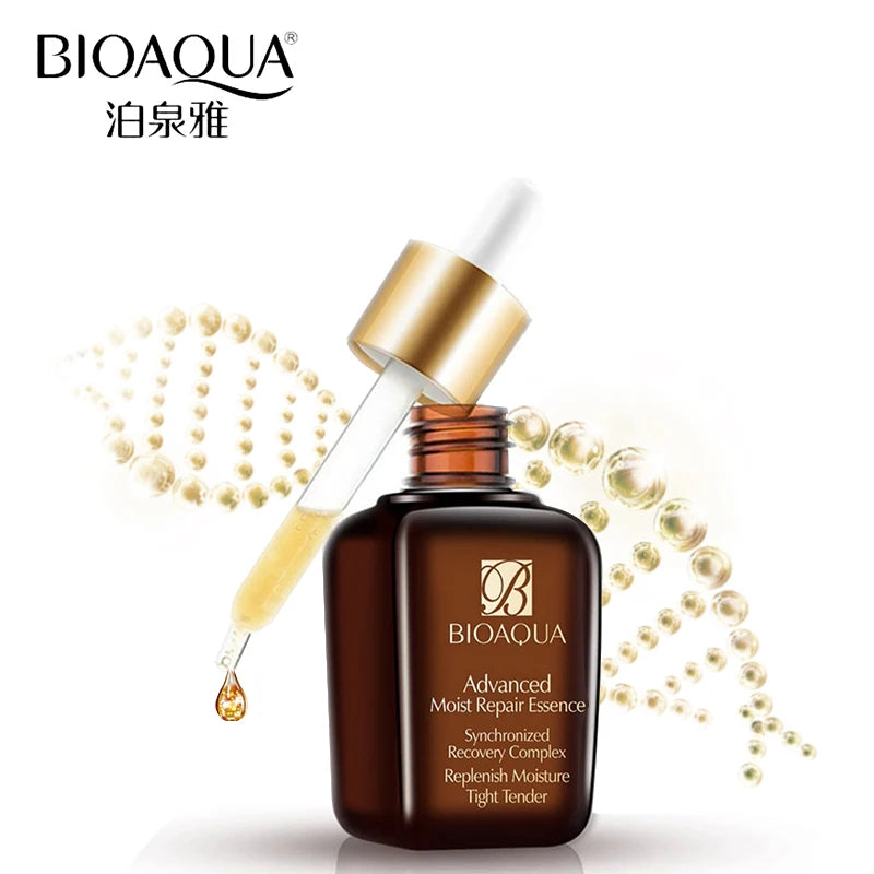 BIOAQUA Sérum de Ácido Hialurónico 30ml - Firmeza, Luminosidade e Hidratação com Colagénio
