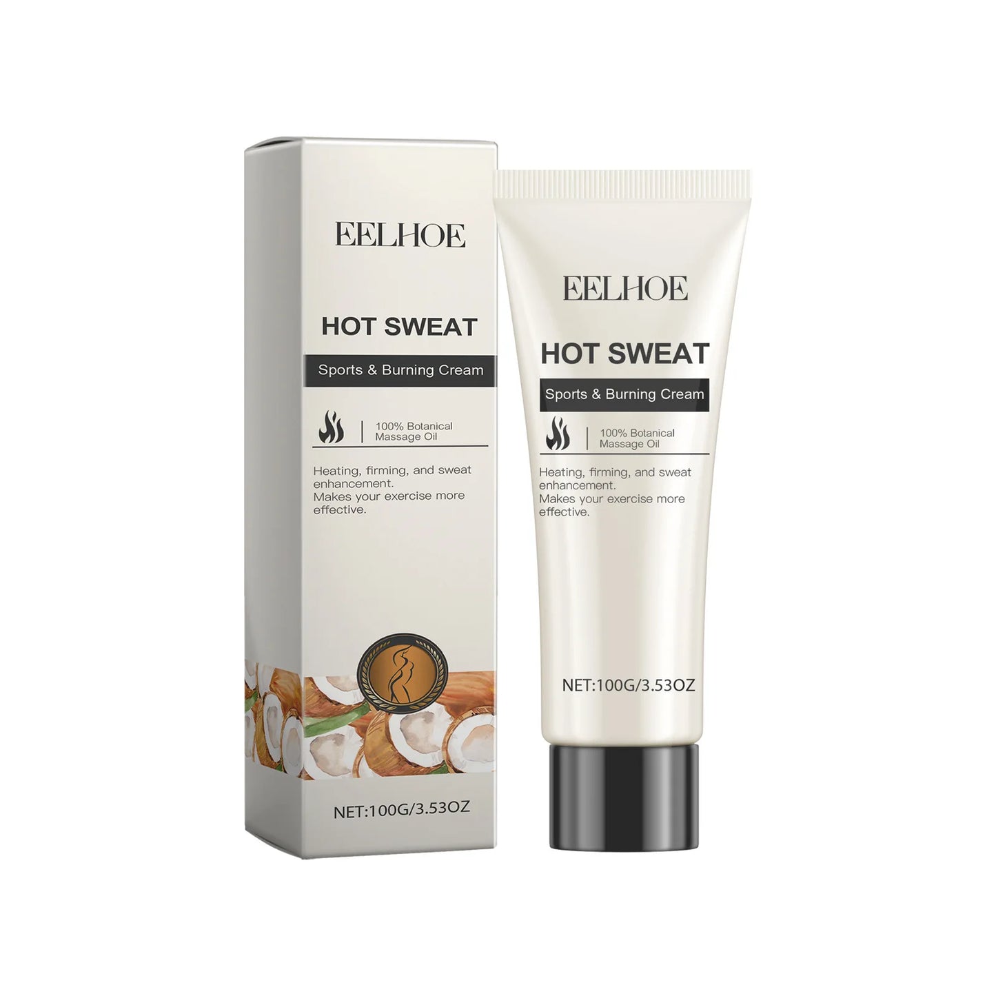Creme Anti-Flacidez EELHOE 100ml - Firmador Abdominal Hidratante Modelador